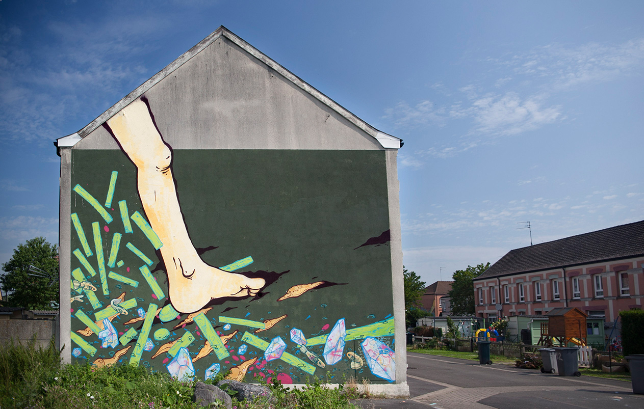 fresques du graffeur Rêveur. Photo facade-street art.jpg 